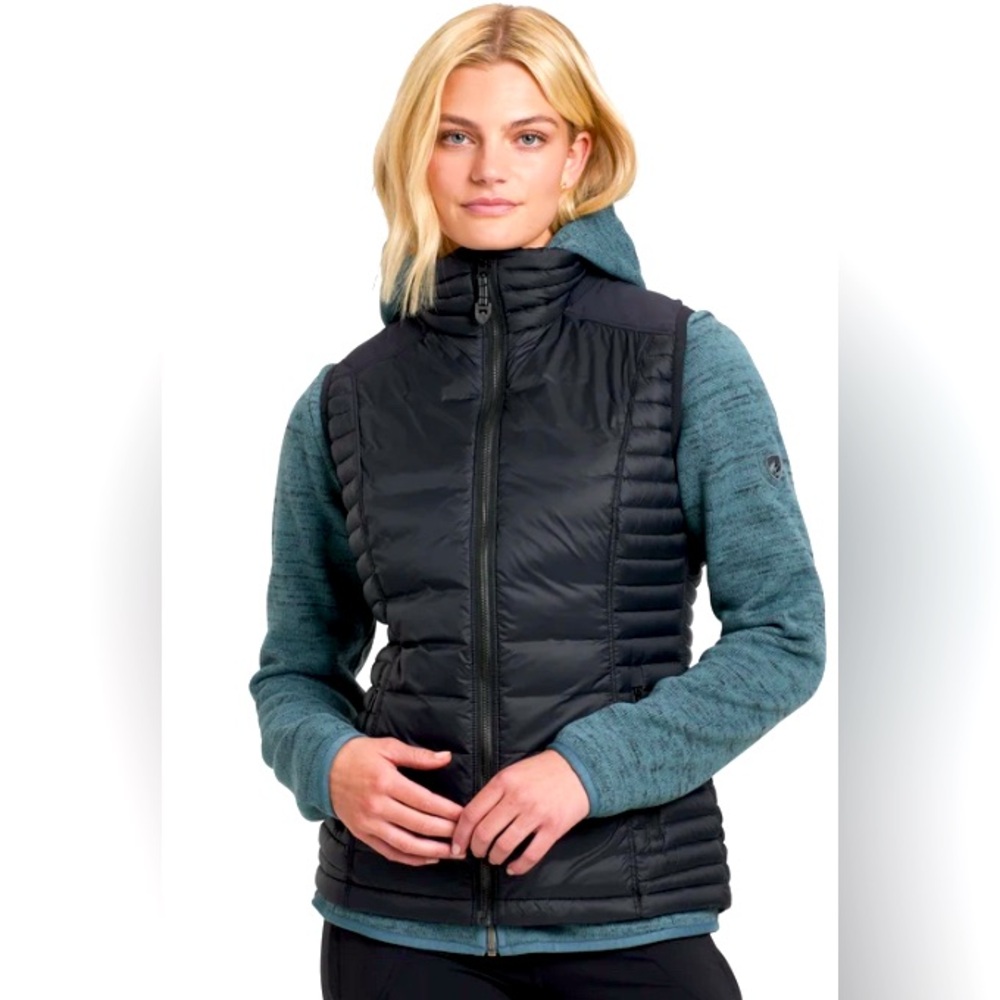 Kuhl Black and Teal Women's Vest